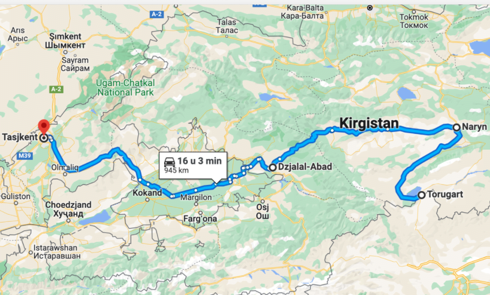 A faster way to ship tires to Mid-Asia