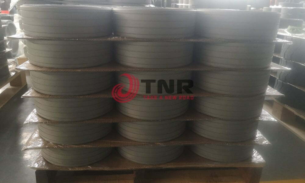 4.00-8 dolly tire ready for shipment