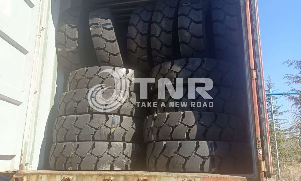 industrial forklift tire shipping