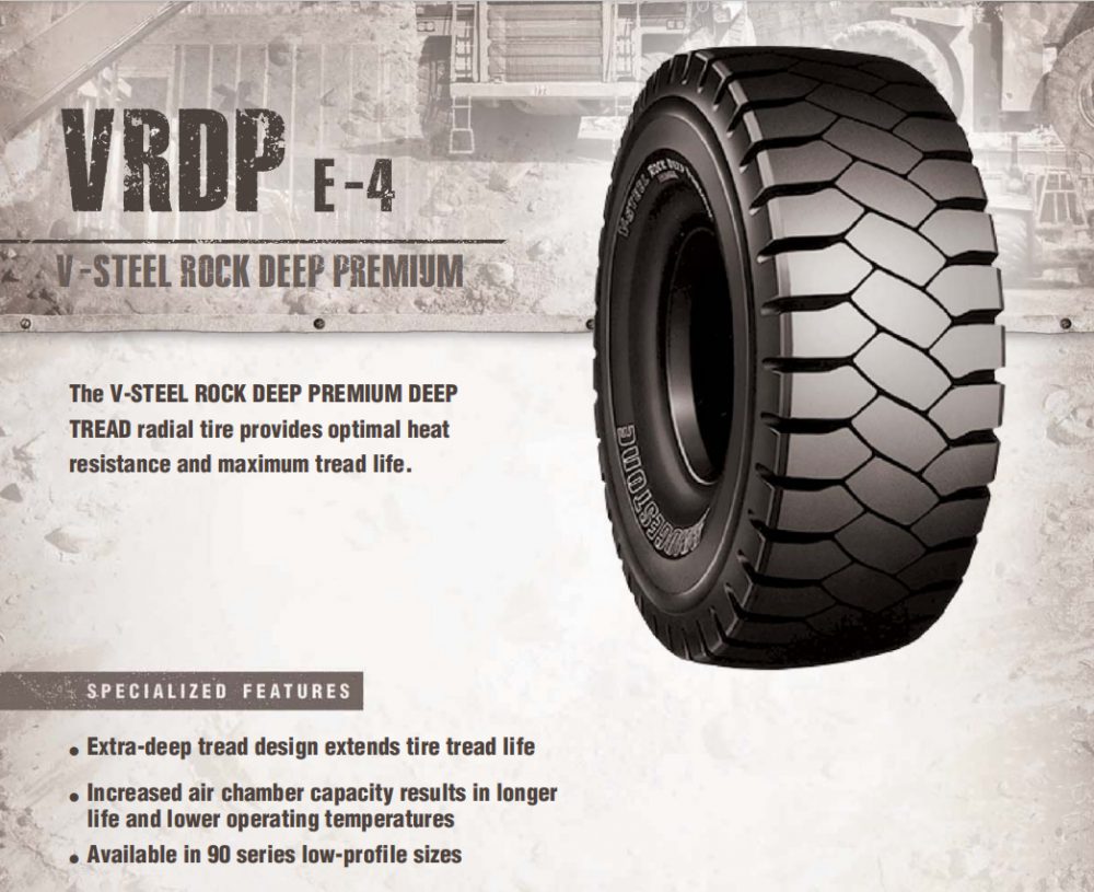 BRIDGESTONE VRDP 46/90R57 2* E4