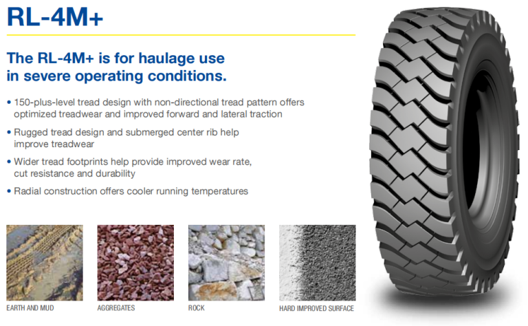 GOODYEAR RL4M+ 37.00R57 E4 ** TL