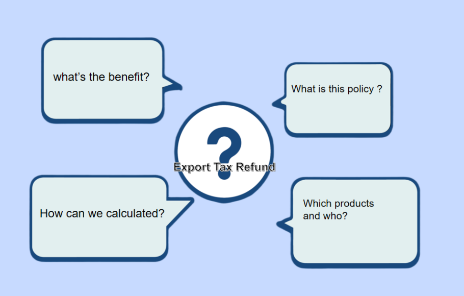 questions about export tax refund